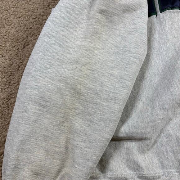 Vintage Champion Reverse Weave EIU Eastern Illinois Mens Sz Large Gray Crewneck - Picture 6 of 8